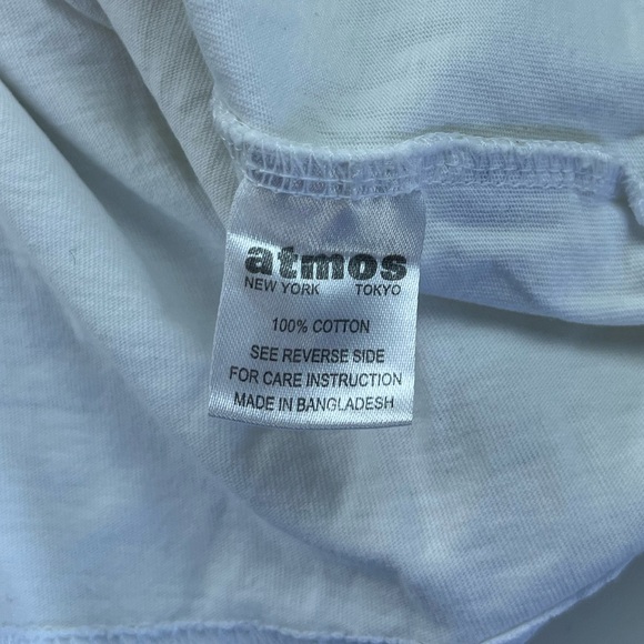 Atmos New York - Tokyo White Big Trick Energy Graphic Tee N241-31 - Picture 4 of 6